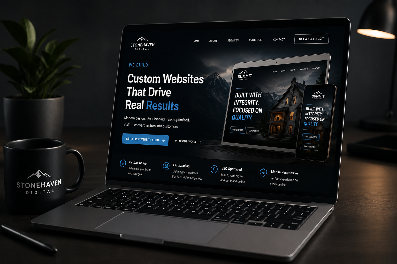 Stonehaven Digital website preview
